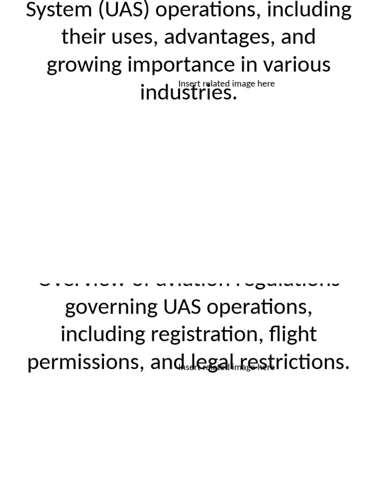 Comprehensive Guide to UAS Operations | PDF