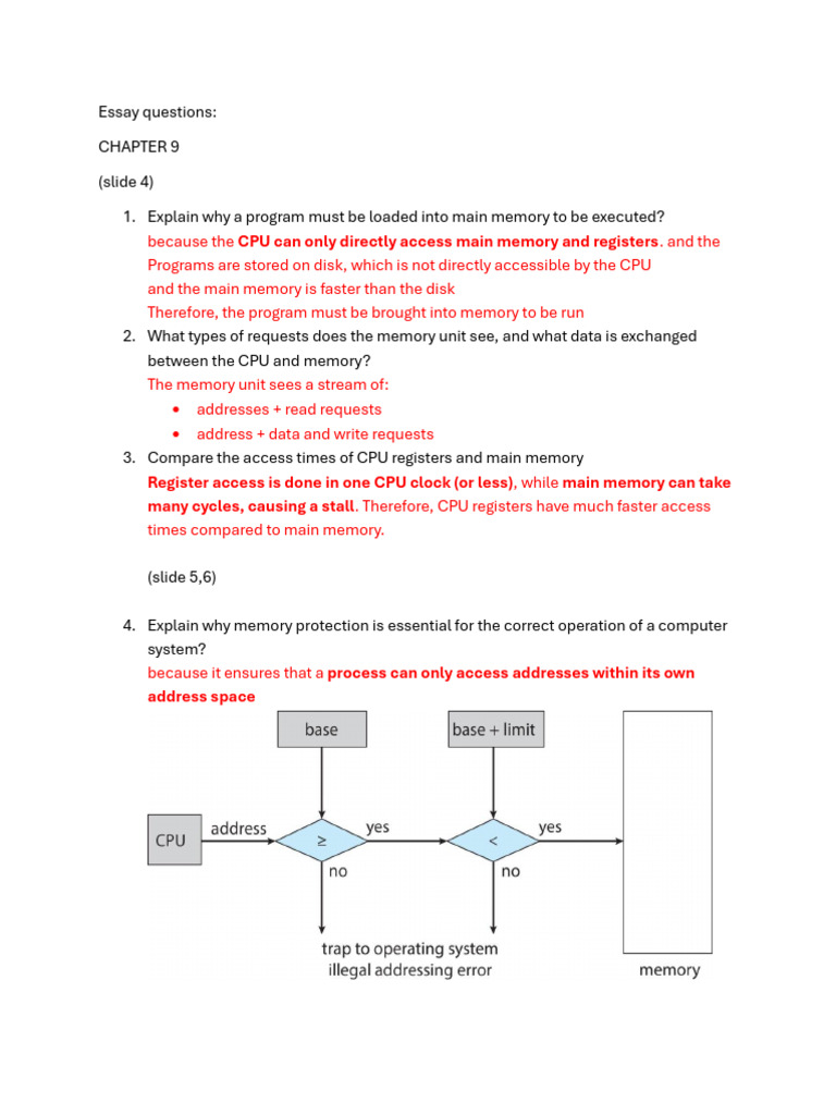 Memory Management Concepts Explained | PDF | Computer Data Storage | Data