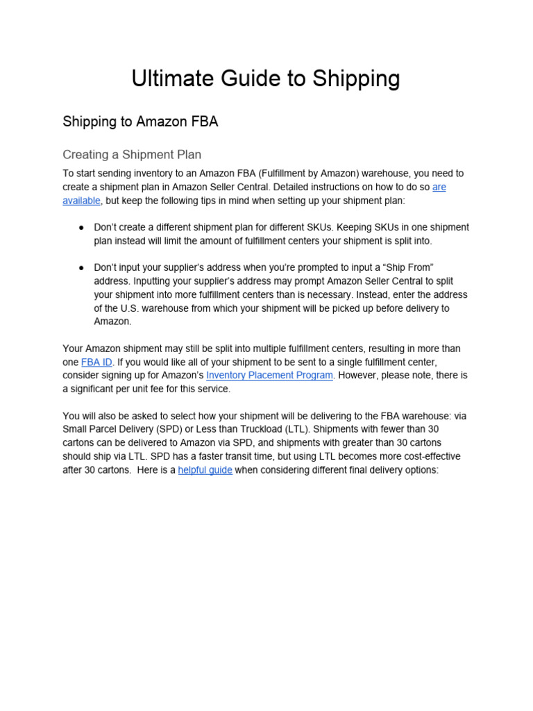 The Ultimate Guide To Shipping | PDF | Cargo | Freight Transport