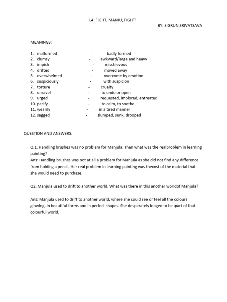 FIGHT MANJU | PDF | Social Psychology