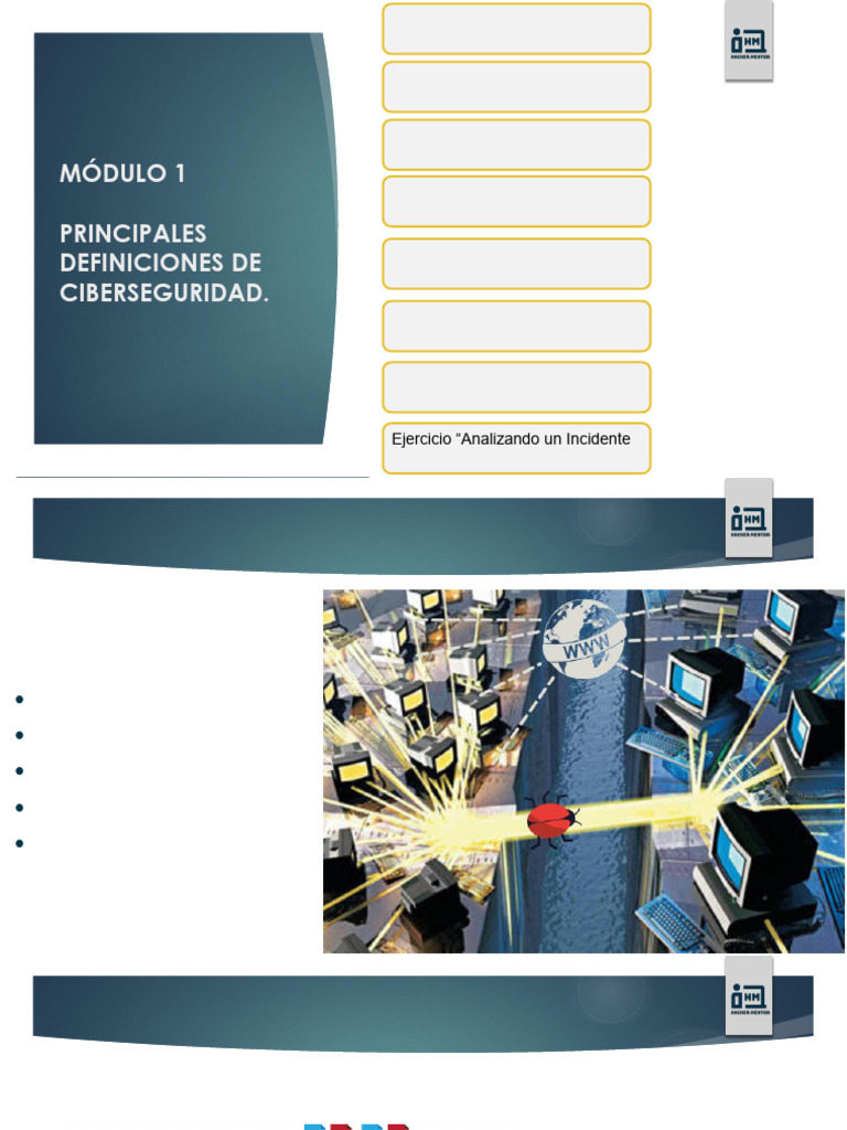 Definiciones Clave En Ciberseguridad Pdf La Seguridad Informática