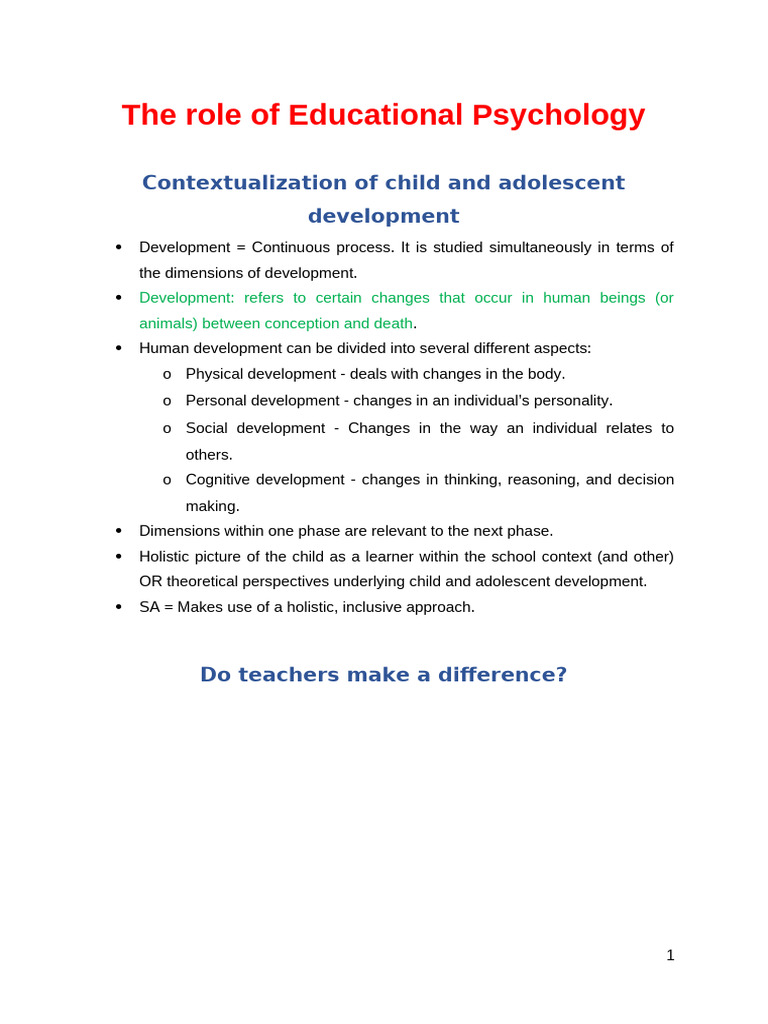 Understanding Child Development Stages | PDF