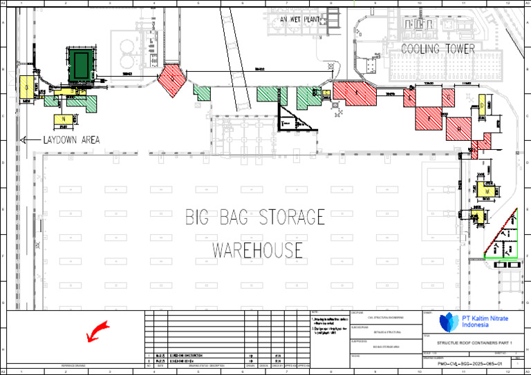Big Bag Storage Area Structural Drawing | PDF