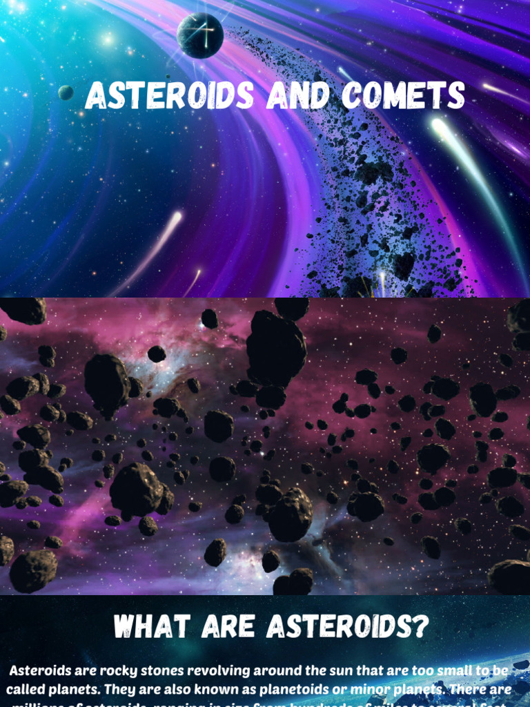 Asteroids and Comets | PDF | Asteroid | Comet