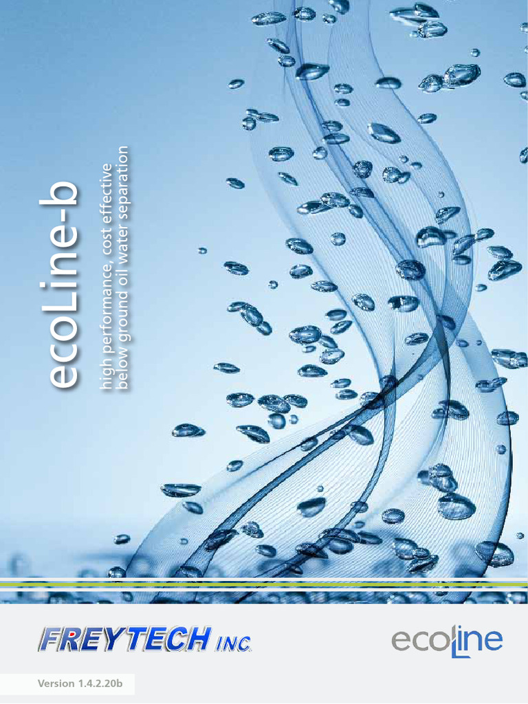 ecoLine-b: Advanced Oil Water Separator | PDF | Water | Chemical ...