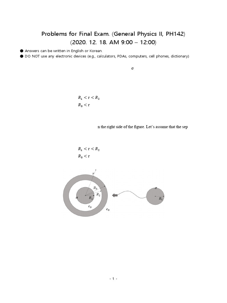 General physics 2 final exam session 1 pdf capacitor electrical