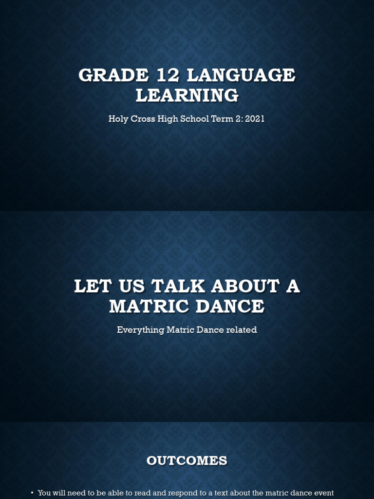 Lagnuage Learning G12 Term 2 Week 7 2021 | PDF | Human Communication ...