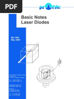 Basic Notes Laser Diodes