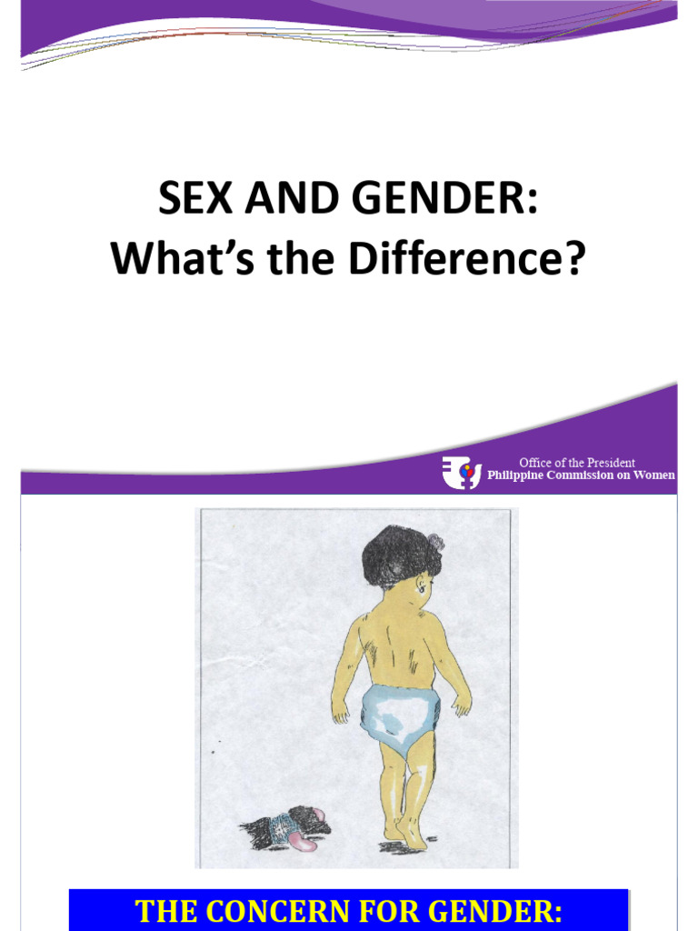 Understanding Sex and Gender Differences | PDF | Woman | Gender