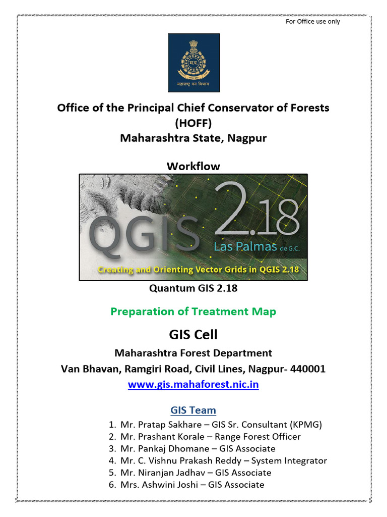 QGIS Treatment Map Preparation Guide | PDF | Geographic Information ...