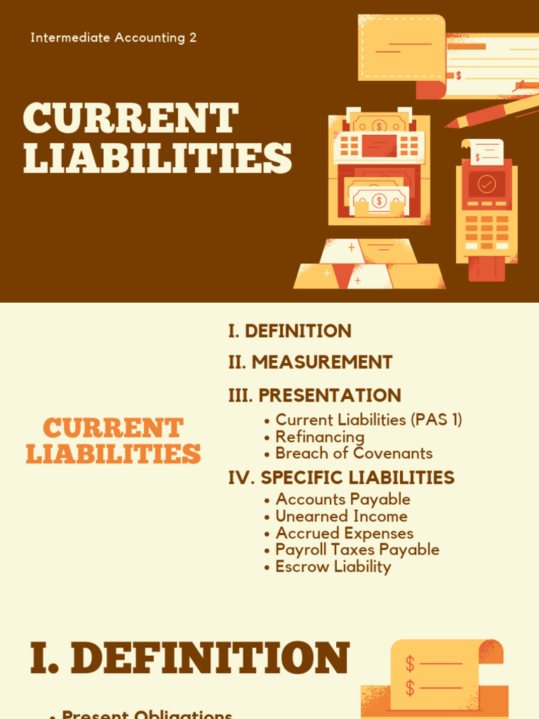 Ia 2 Current Liabilities | PDF | Refinancing | Historical Cost