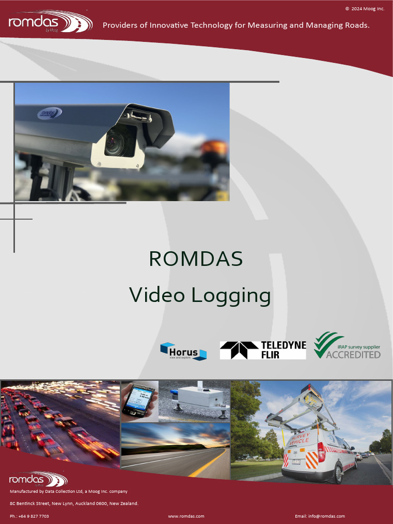 ROMDAS Video Logging | PDF | Camera | Video