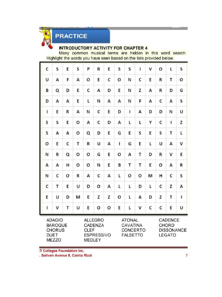Activity Chapter 4 | PDF