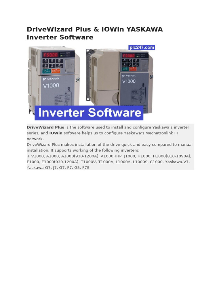 Inverter Software | PDF