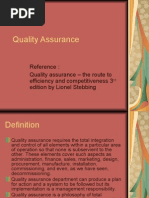 Download Quality Assurance by greenbelt SN8271014 doc pdf