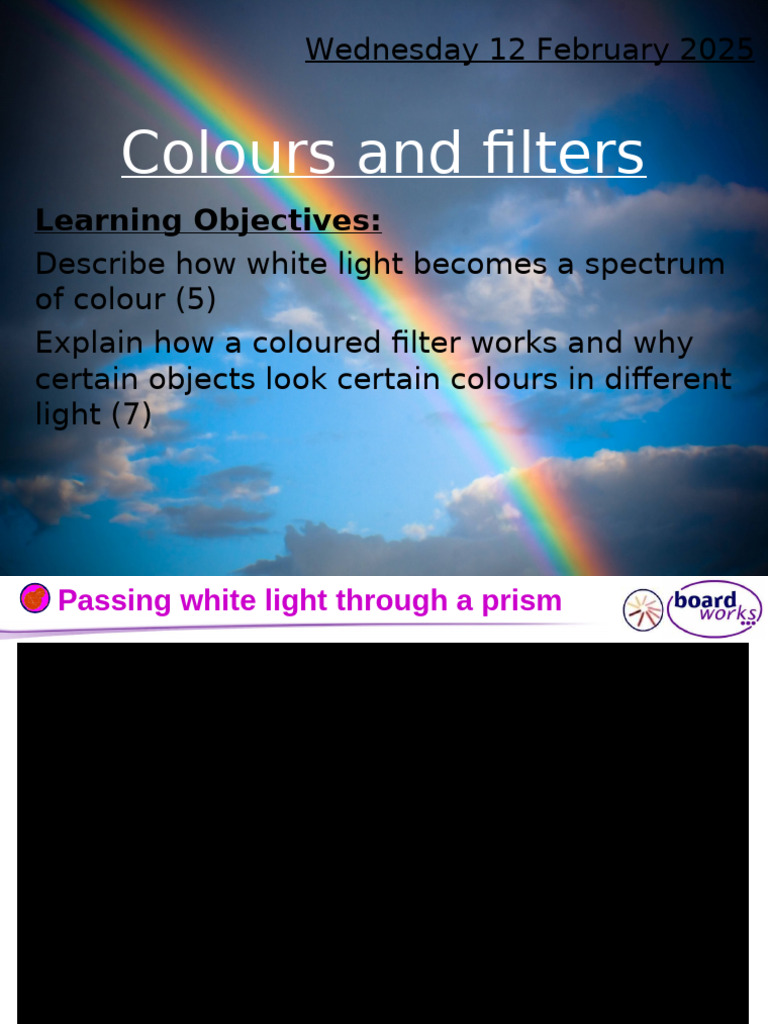 Understanding Light and Color Filters | PDF | Color | Blue