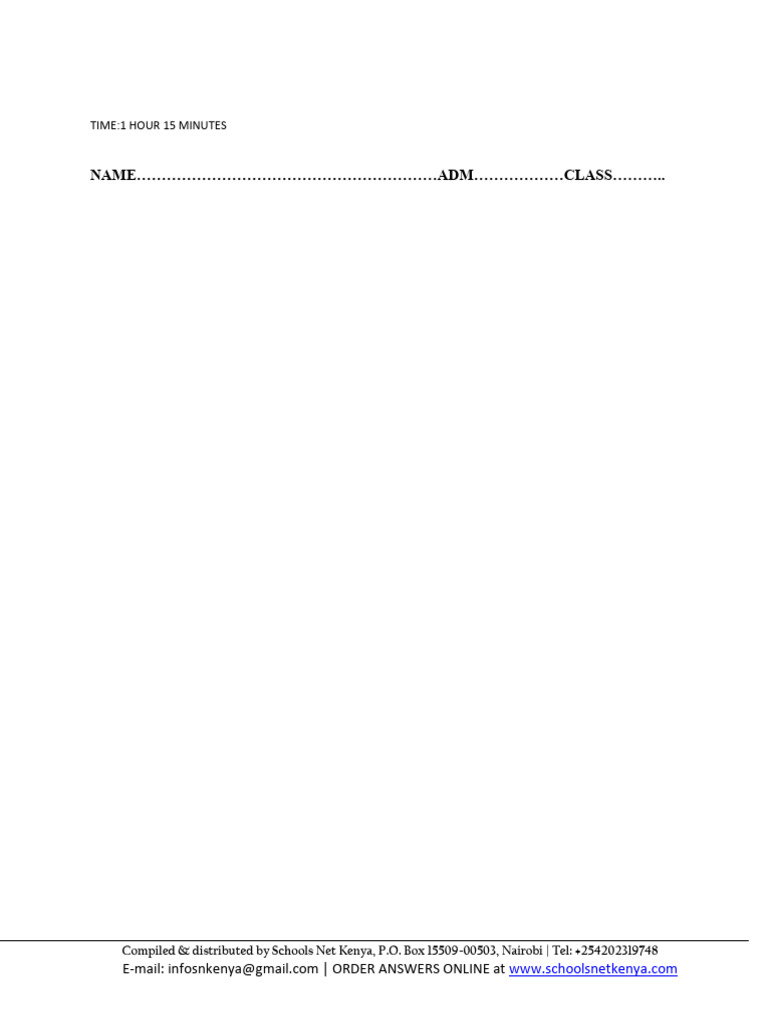 Business Studies Exam Questions 2020 | PDF