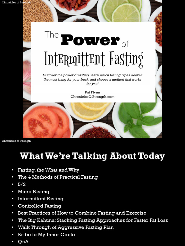 Effective Fasting Methods for Fat Loss | PDF | Dieting | Fasting