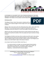 Akabayan Statement