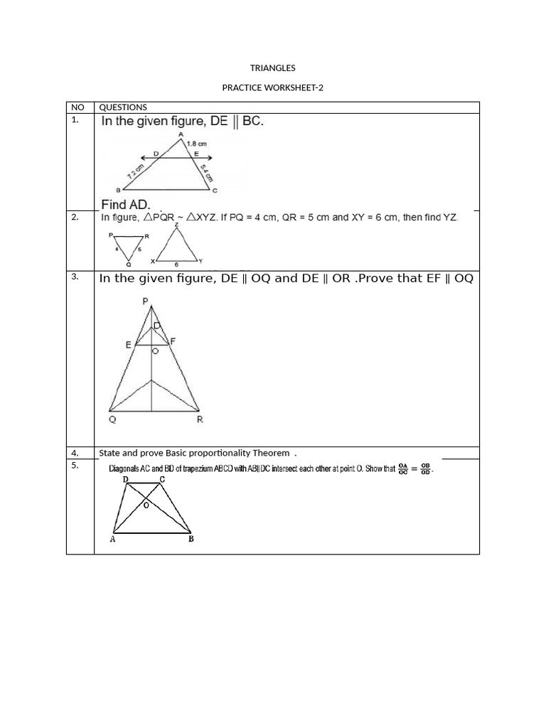 Geometry Practice for Students | PDF