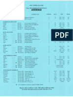 Fall 2012 Graduate Schedule