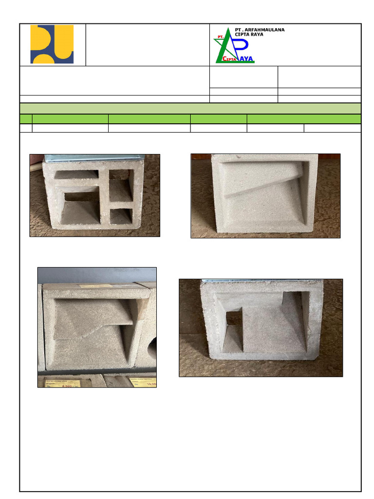 Persetujuan Material Pembangunan Rumah Susun | PDF