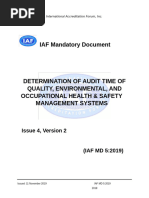IAF Code List and Descriptions | PDF