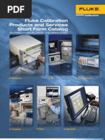 Fluke Calibration Products and Services Short Form Catalog: Six Measurement Disciplines, One Reliable Source