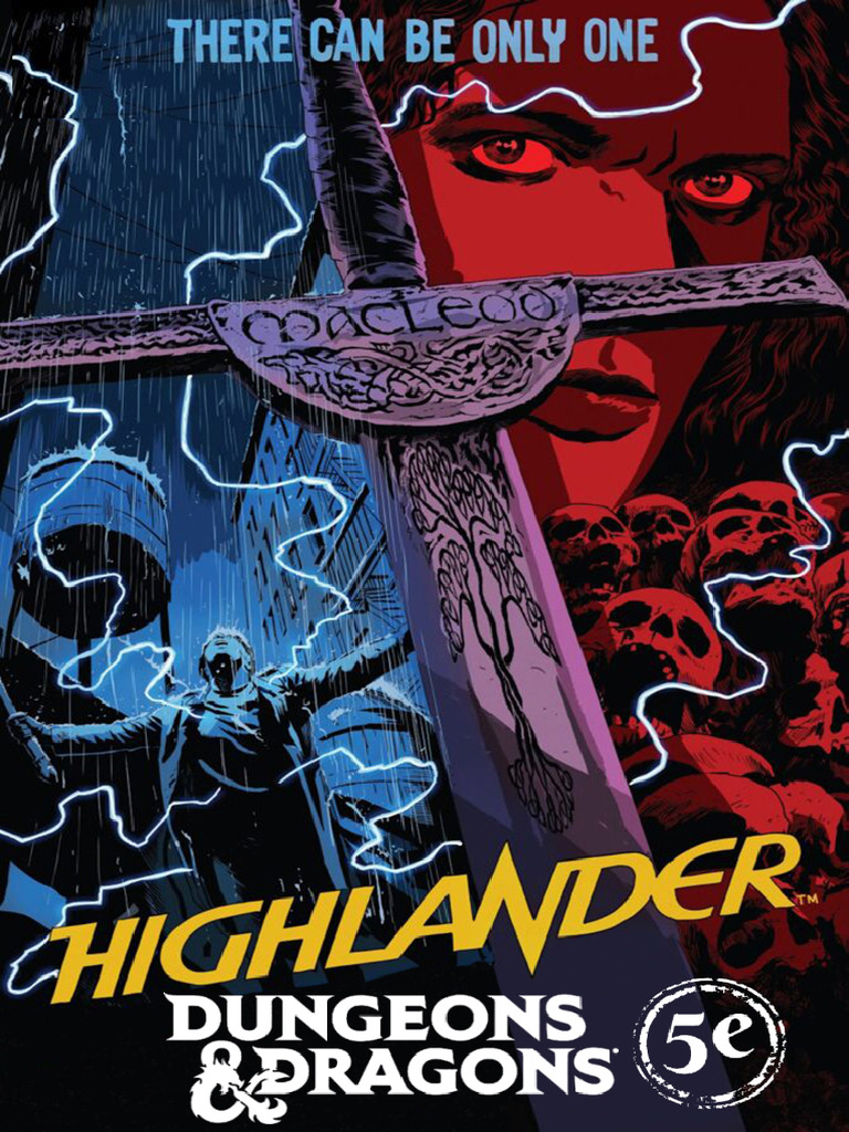 Highlander 5e | PDF | Imortalidade | Dungeons & Dragons (jogo)