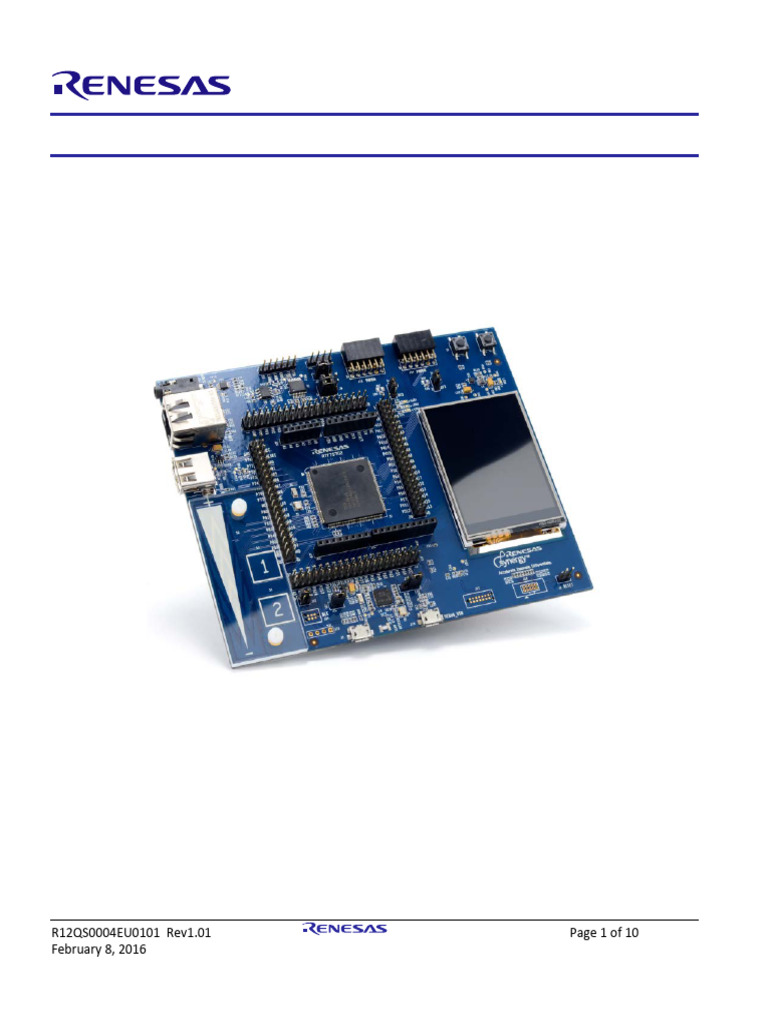 R12qs0004eu0101 Synergy SK s7g2 | PDF | Electronics | Reliability ...
