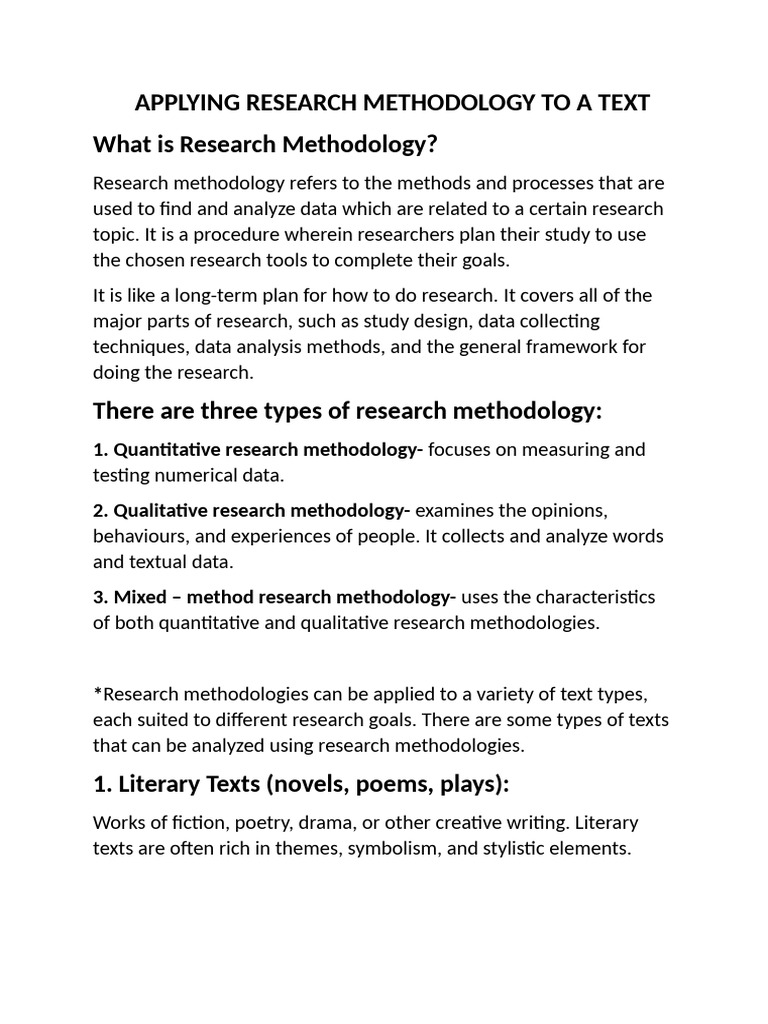 What Is Research Report Pdf