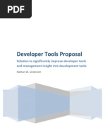 Revised Developer Tools Proposal