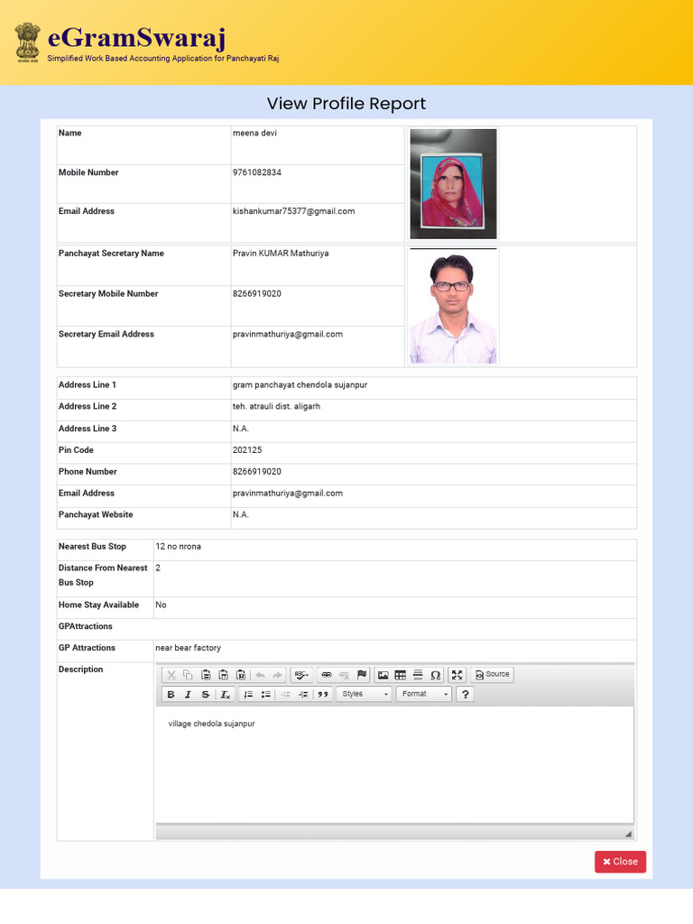 GP Profile Report | PDF