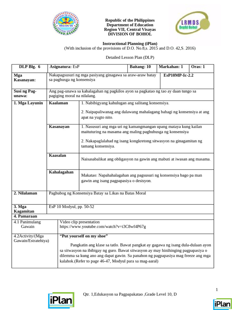 I-Plan #2 | PDF