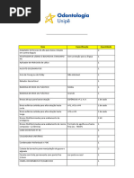 Lista De Materiais Odontol gicos PDF