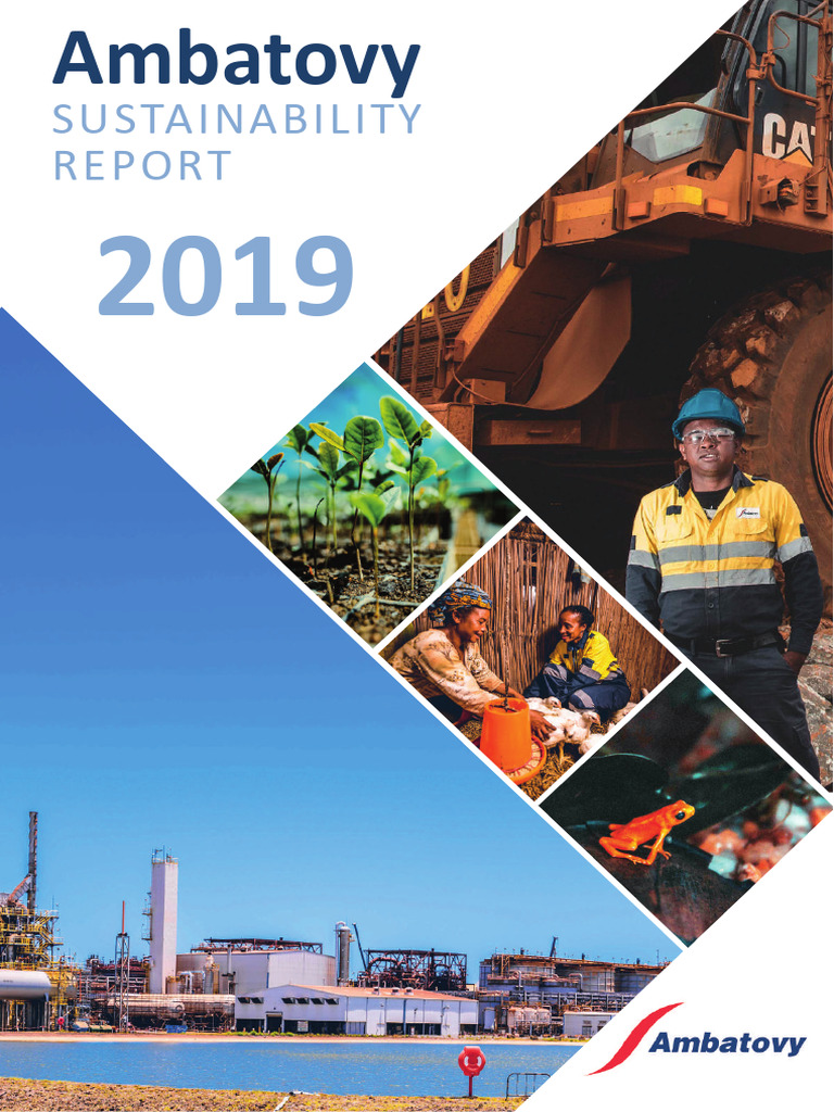 Ambatovy 2019 Sustainability Report | PDF | Sustainability