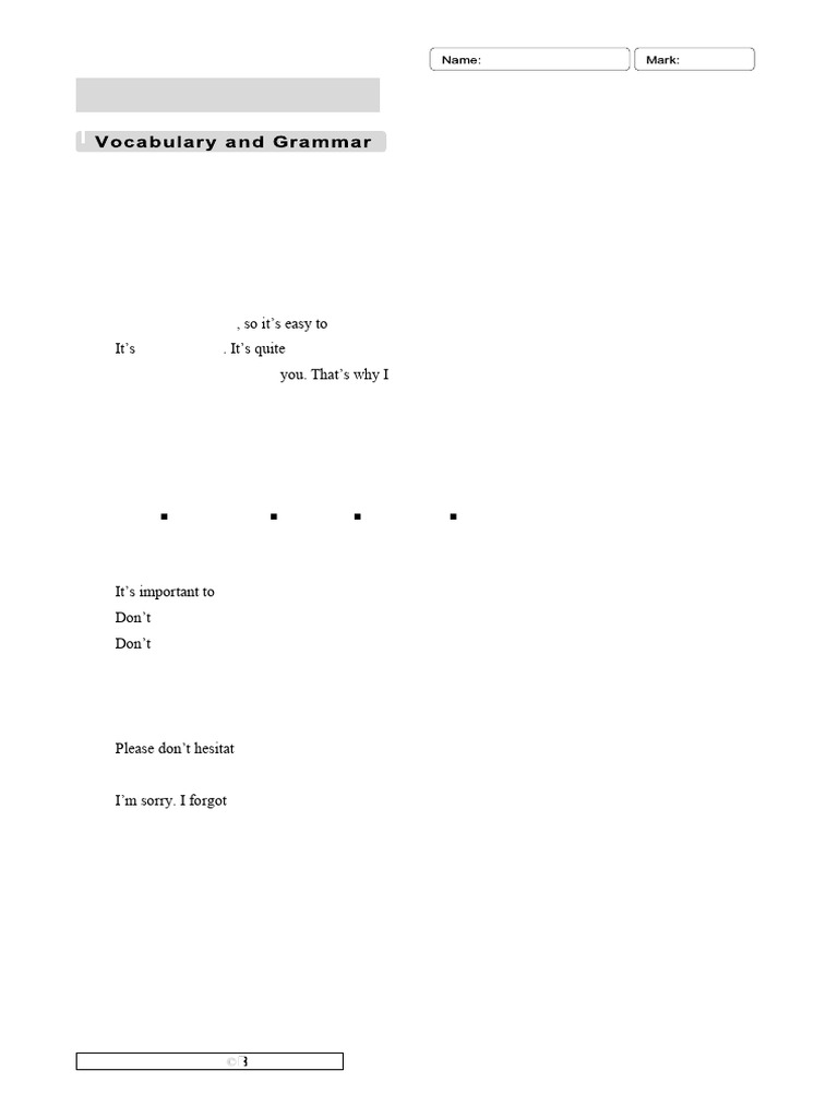 Unit 3 Test Level 1 | PDF | Linguistic Morphology