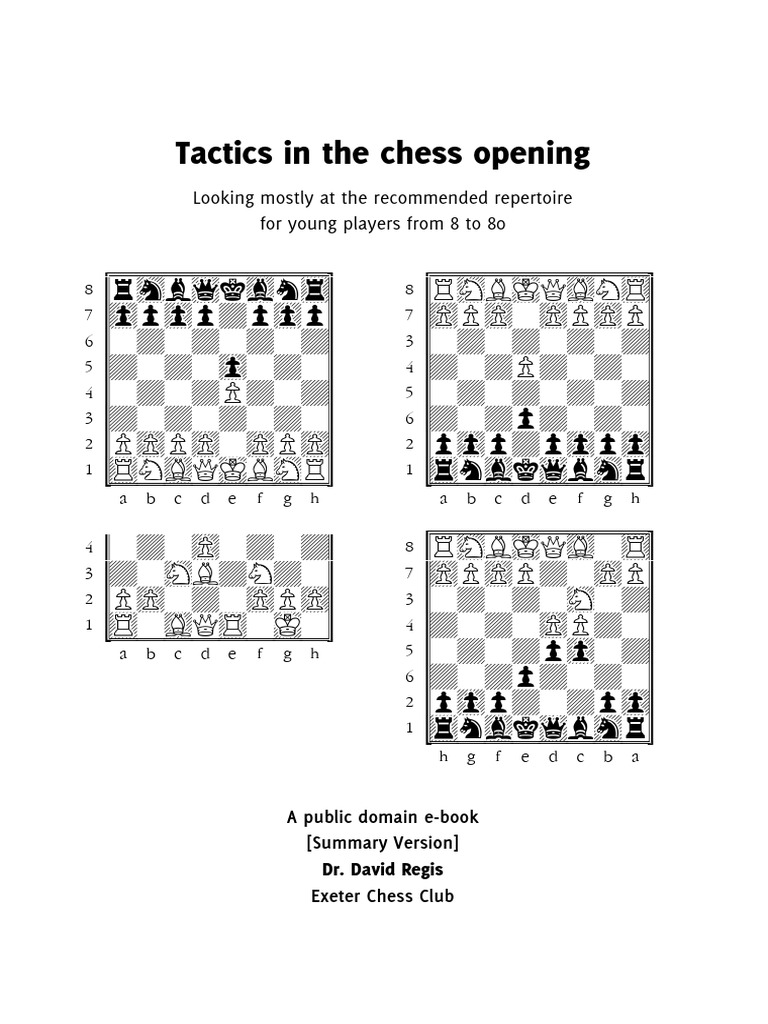 Chess Opening Tactics for All Ages | PDF | Chess | Chess Theory