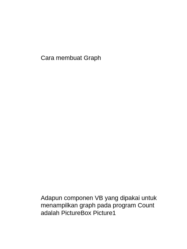 Panduan Membuat Grafik di Visual Basic | PDF