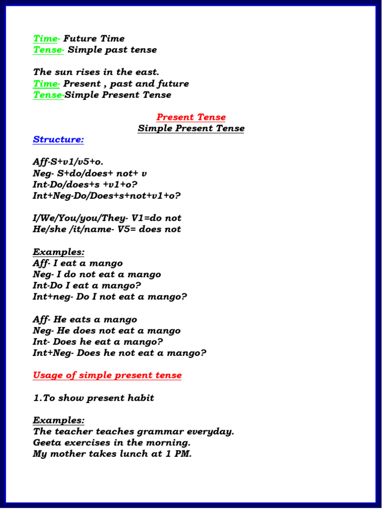 2 | PDF | Language Mechanics | Grammar