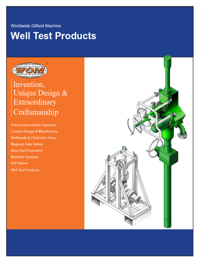 Well Test Equipment Overview | PDF | Valve | Gas Technologies