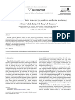 J. Franz et al- Polarisation effects in low-energy positron–molecule scattering