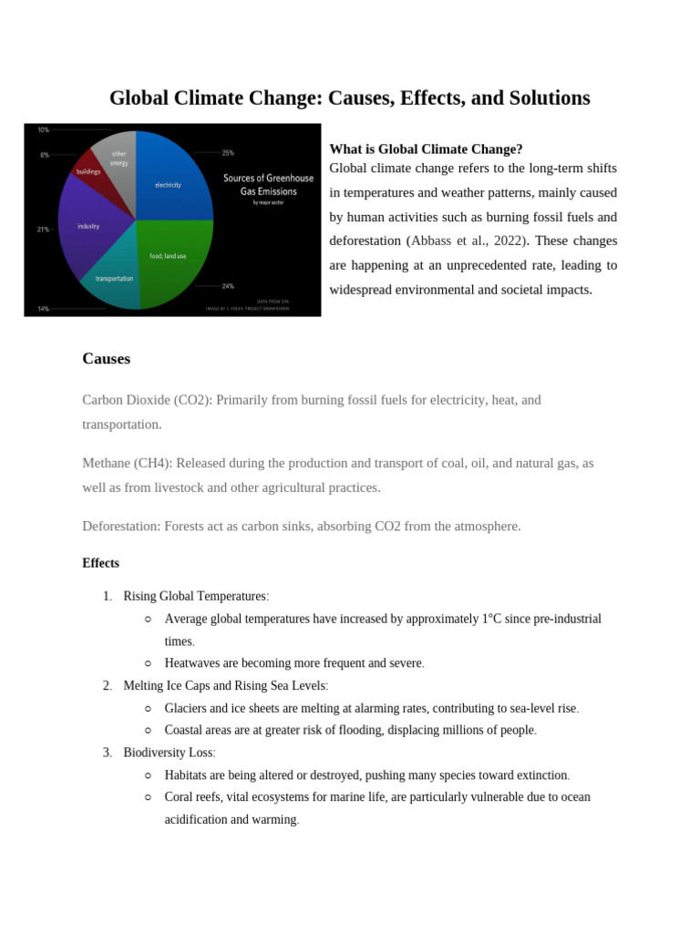 Understanding Global Climate Change | PDF | Climate Change | Climate ...