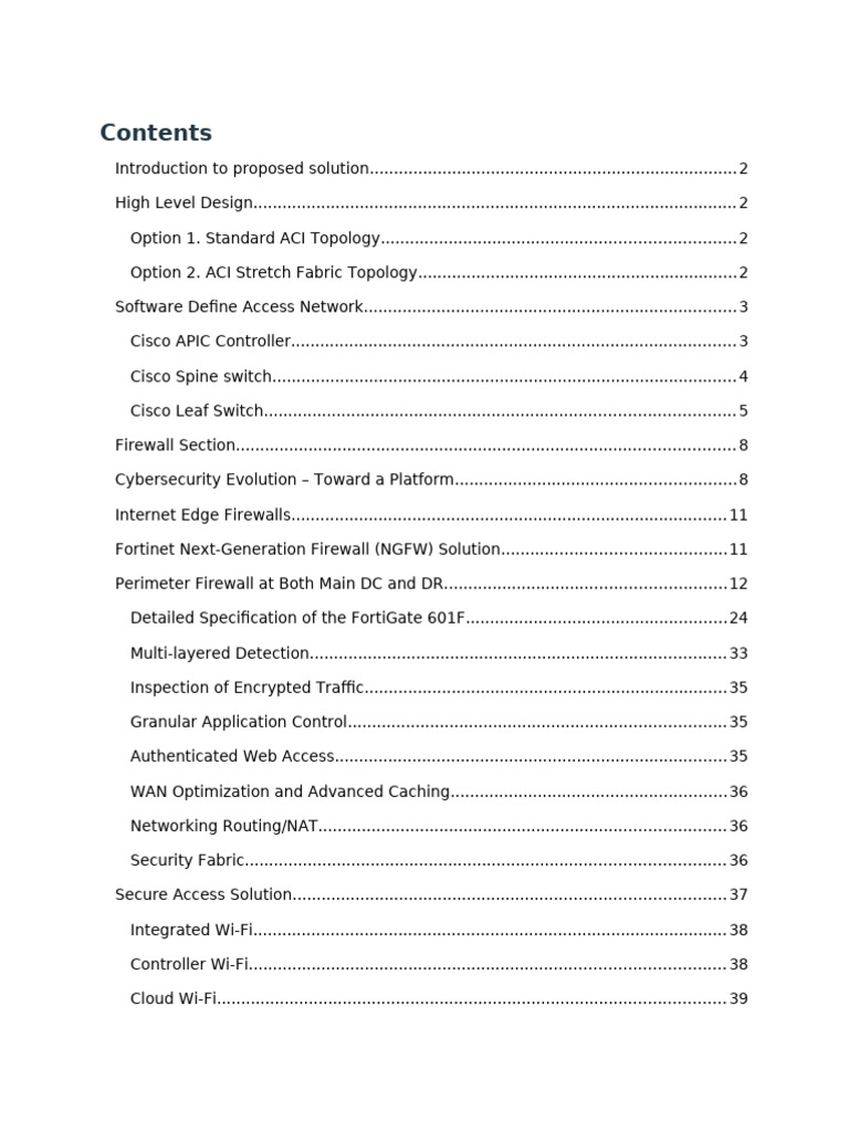 Comprehensive Network & Security Architecture Proposal | PDF | Proxy ...