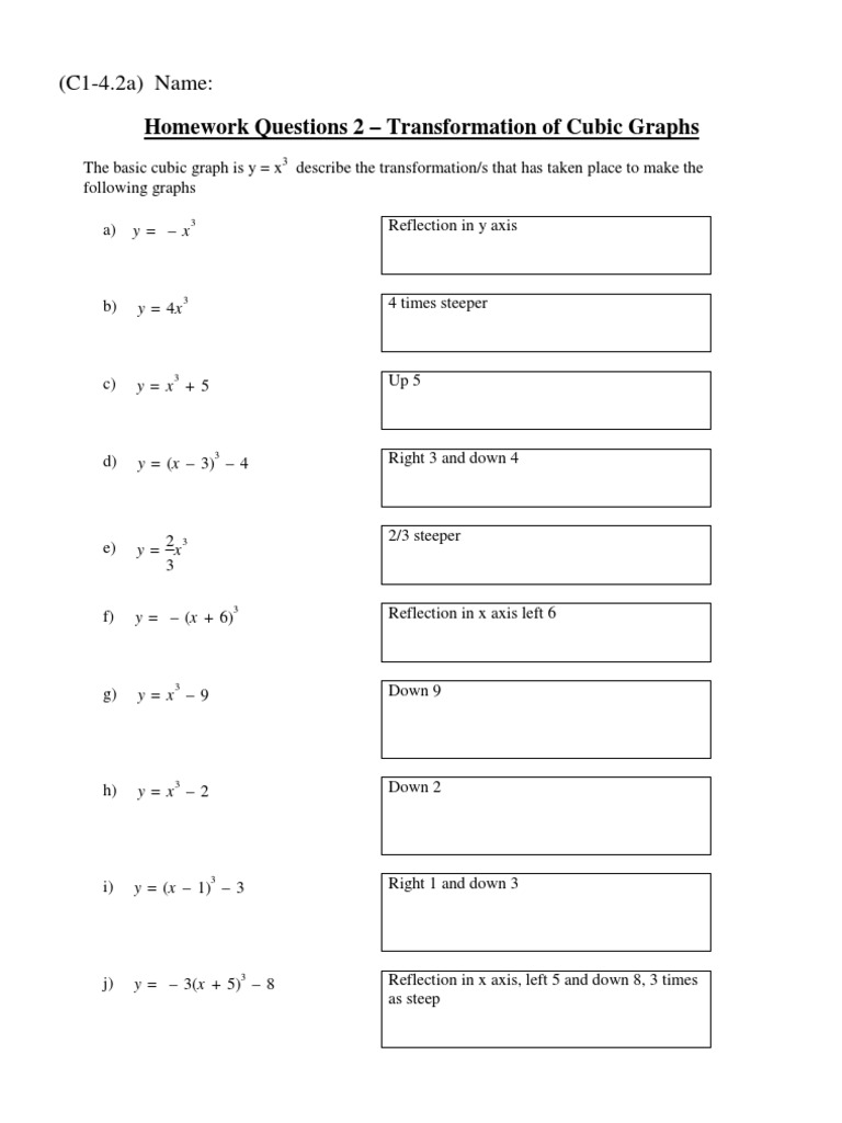 4.2atransformation of Cubic Graphs | PDF | Teaching Methods & Materials ...