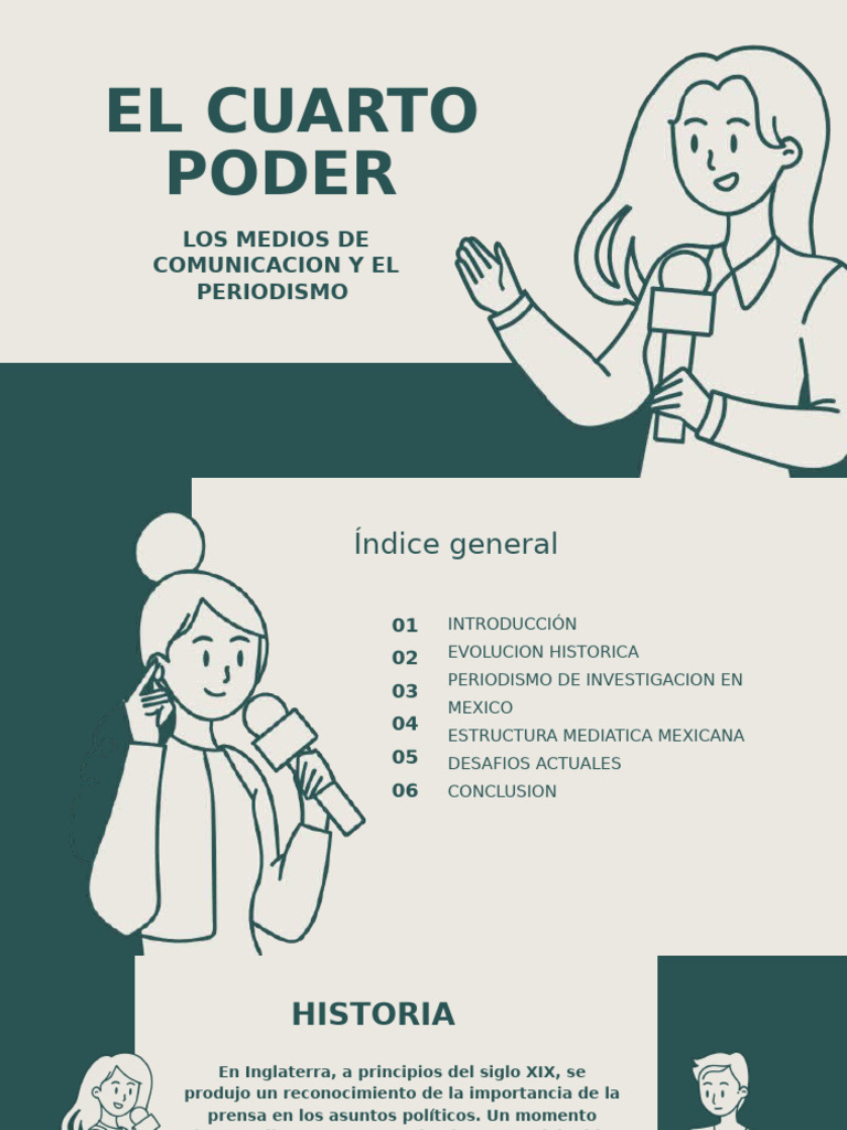 El Cuarto Poder En México Desafíos Y Rol Pdf México Democracia