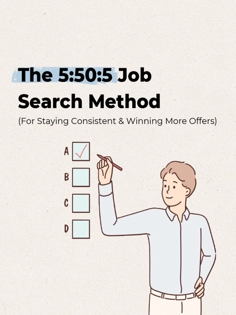 5:50:5 Job Search Method Explained | PDF | Human Communication