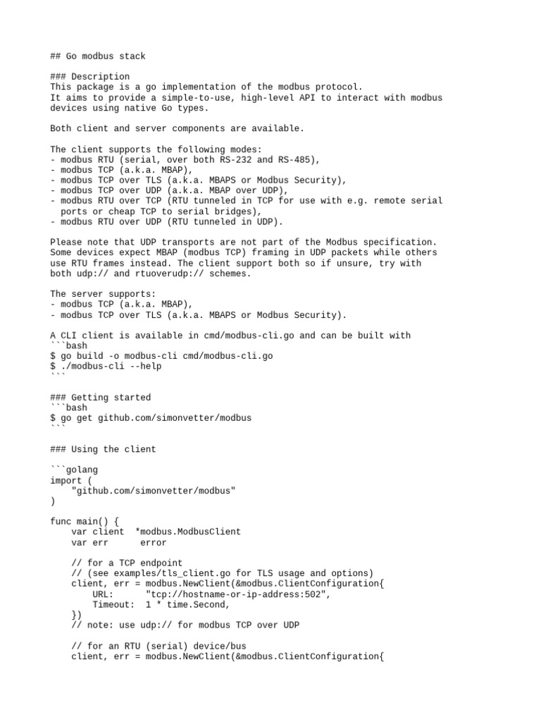Mode Bus | PDF | Integer (Computer Science) | Transmission Control Protocol