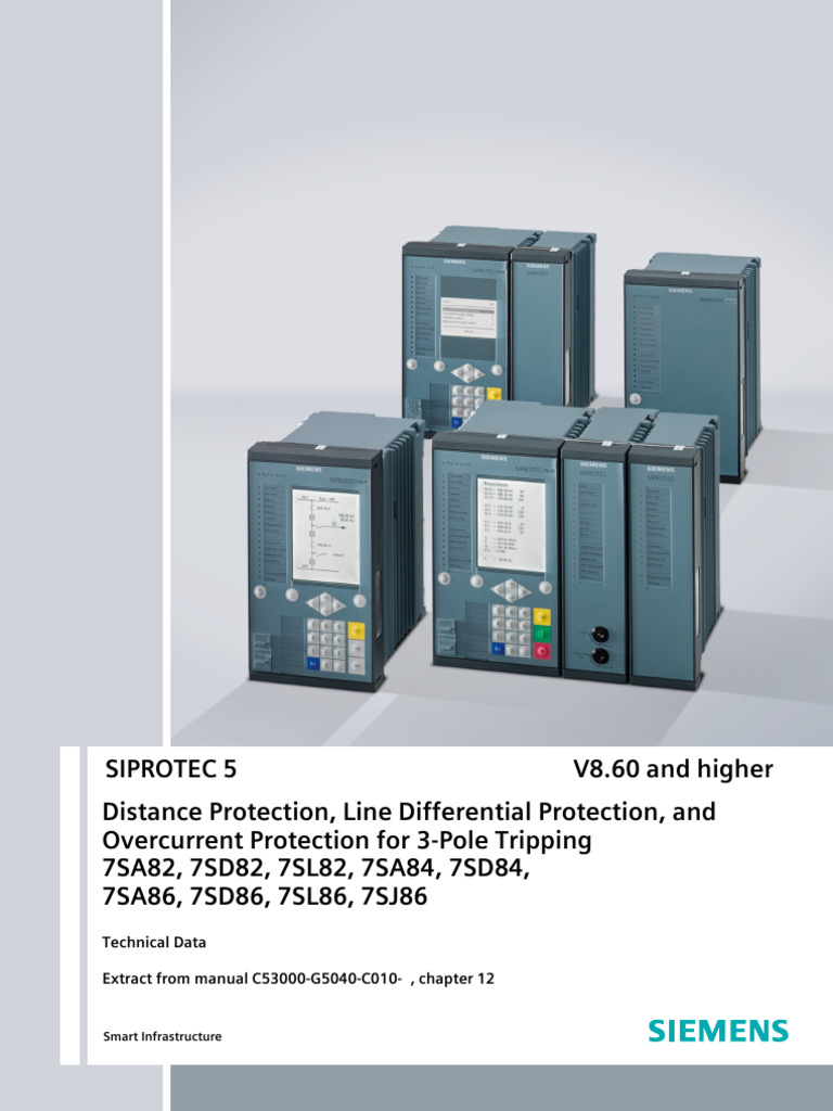 Techdatenlineprot3polv0860enus Original | PDF | Ac Power | Electronics