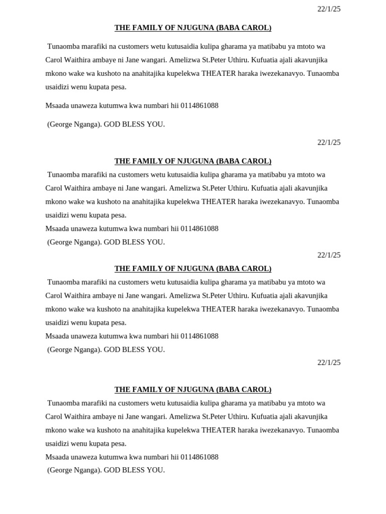 George Nganga | PDF